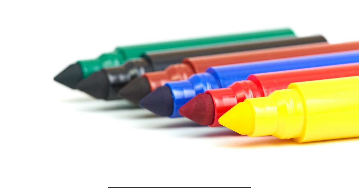 Des pointes de feutres de toutes les couleurs