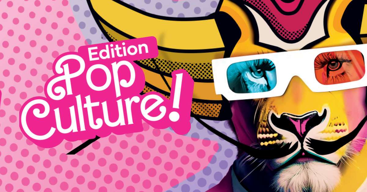 Affiche de la foire de Lyon 2025 sur le thème de la pop culture