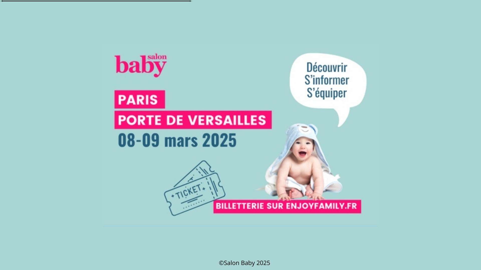 Salon Baby 2025 à Paris : les dates et le programme