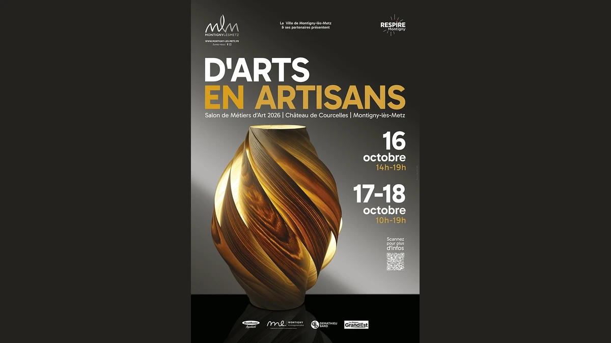 D’Arts en Artisans 2026 : rendez-vous du 16 au 18 octobre à Montigny-lès-Metz